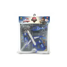 Kit Brinquedos Temáticos Missão Resgate 4 Peças Diversão Infantil Entretenimento