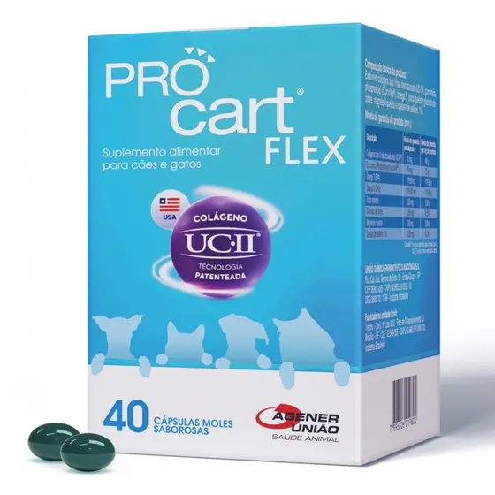 Suplemento Pro Cart Flex para Cães e Gatos