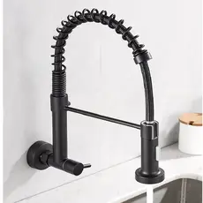 Torneira Gourmet Da Cozinha Única Fria W1005C Aço inoxidável Instalação Na Parede MonocomandO
