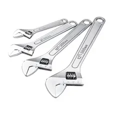 Chave Inglesa ferramenta Cromada Ajustável 1012 Polegadas 250 Mm