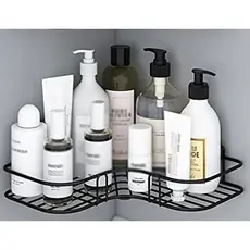 Kit 2 Suporte cantoneira adesivo multiuso prateleira organizadora para Shampoo plantas brinquedos Banheiro quarto sala