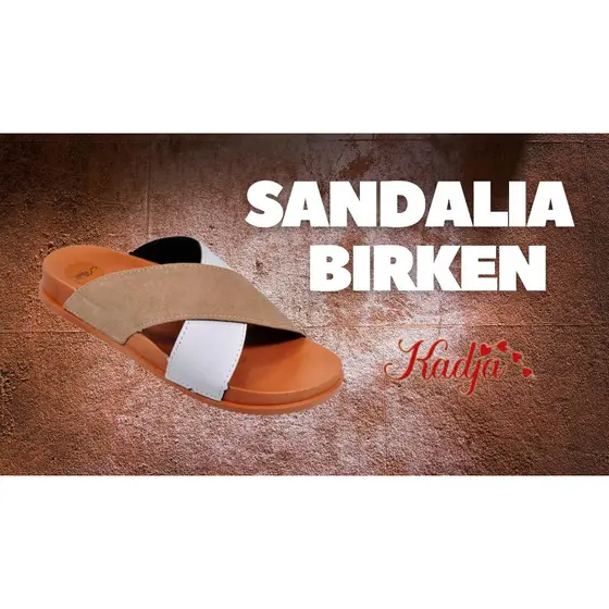 Rasteira Feminina Sandália Papete Birken Casual Moderno Elegante Leve Confortável Resistente