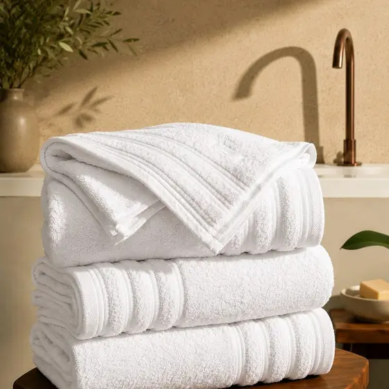 Kit 3 Toalhas Banhão Gigante Algodão Fio Penteado Macia Twist