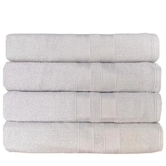 Kit 4 Toalha De Banho Caricinha Algodão Toque Suave Macia