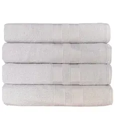 Kit 4 Toalha De Banho Caricinha Algodão Toque Suave Macia