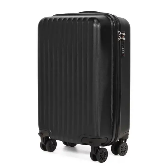 Mala de Bordo Etiópia Padrão ANAC ABS com Rodas 360° Removíveis – Leve, Resistente e Funcional