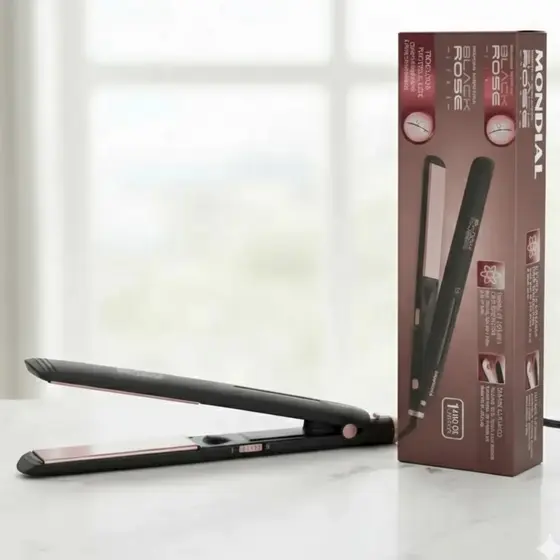 Prancha Alisadora Chapinha Mondial  Bivolt Liso Perfeito, Rápido e Duradouro