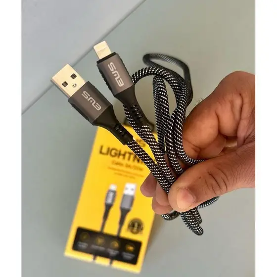 Cabo Turbo Iphone USB Lightning Carga Ultra Rápida Super Resistente 20W