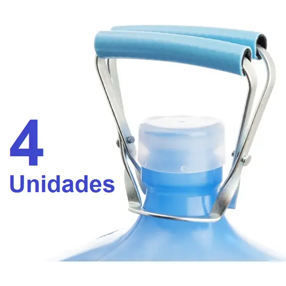 Alça Pegador Carregador Galão De Água 10/20L - 4 unidades