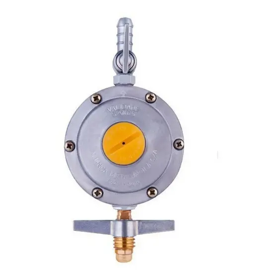 Regulador Registro ALIANÇA 2kg/h + Gás P/ Botijão Cozinha