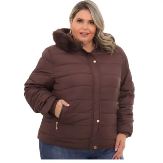 Jaqueta Feminina Bobojaco Feminina Plus Size