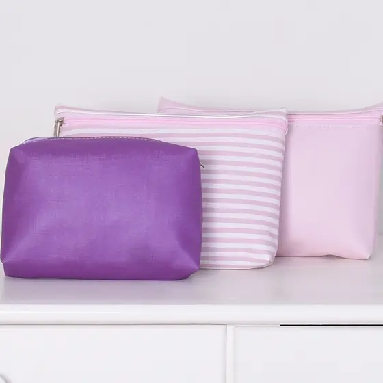 Kit 3 Necessaire Menino/Menina Viagem Mala