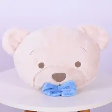 Almofada Decorativa Menino/Menina Ursinho Azul/Ursinha Rosa - 01 Peça