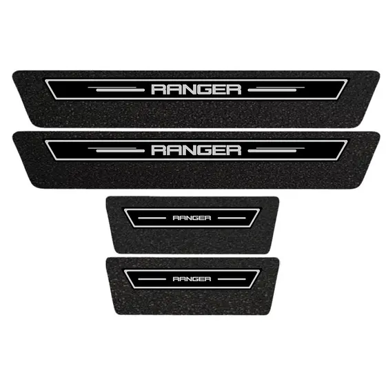 Soleira Protetora Porta Premium Ranger 2021 22 23 2024 2025