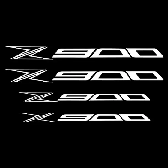 Adesivo Premium De Roda Moto Interno Kawasaki Z900 - Branco