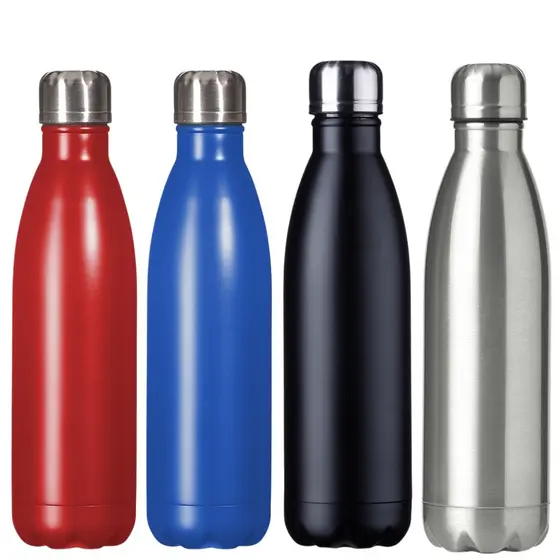 Garrafa Premium Squeeze Aço Inox 750ml - Academia, Escritório, Liquídos café Envio Imediato