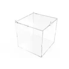 Urna Cubo 15x15 Cm Em Acrílico - Pronta Entrega