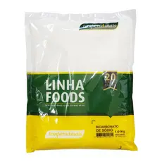 Bicarbonato de Sódio 1kg 100% De Qualidade Tempero Cozinha Pacote Grande
