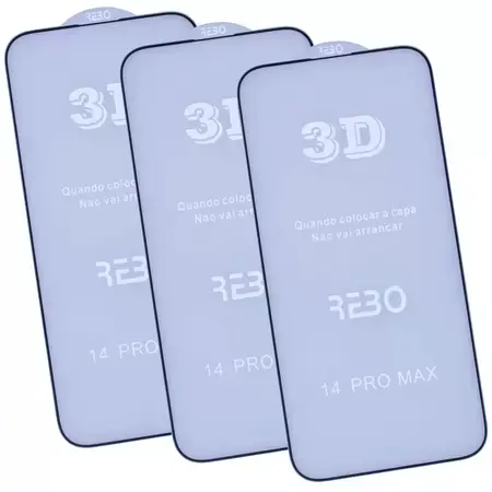 Kit EXCLUSIVO Para Iphone 100 Películas de Vidro 3D 5D 6D 9D Lojistas e Revendedores Pronta Entrega