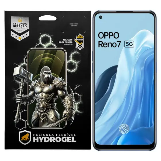Kit 5 Películas 3D OPPO Reno 7 - Vidro Temperado Premium