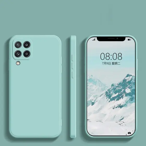 Capa De Silicone Para Samsung Galaxy A22/M22/A12/M12