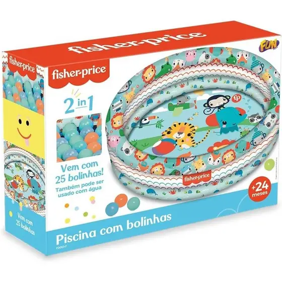 Piscina De Bolinhas Com 25 Bolinhas fun F053