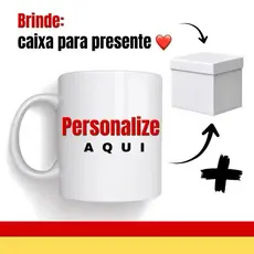 Caneca Personalizada Nome Frase ou Foto Dia dos Pais