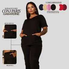 Pijama Médico Enfermeiro Calça e Blusa  Cirúrgico Scrub Gabardine  Médica Profissional  PH
