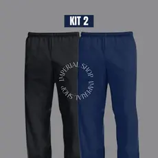 Kit 2 Calças Avulsa Trabalho Multi Profissões Uniforme Serviços Gerais- Ch