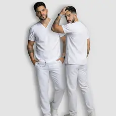 Uniforme Clínica Hosítalar Plus Size Médico Scrub Dentista Privativos- Ph