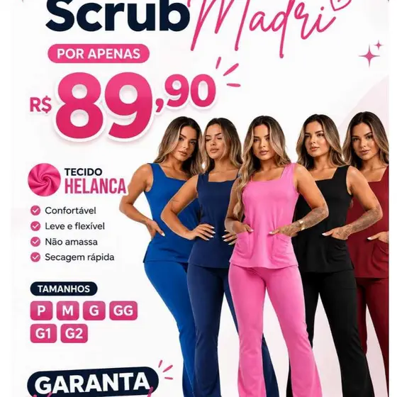 Conjunto Uniforme Babá Domestica Camareira Copeira Empregada-Madri