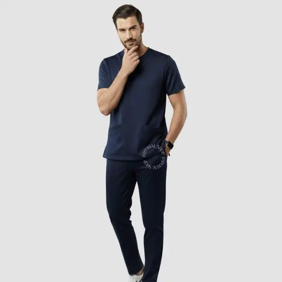 Conjunto Uniforme Hospitalar Scrub Plus Size Privativo Masculino -Israel