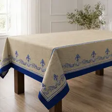 Toalha De Mesa Posta 3 Metros Linhão Premium 8 a 10 Lugares