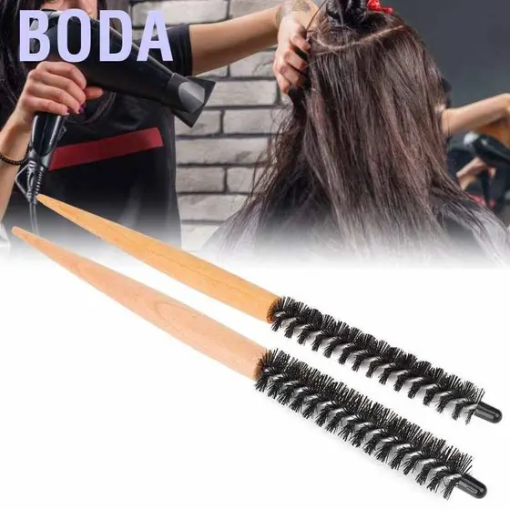 Boda Escova Redonda Pequena Para Cabelo/Pente Cabeleireiro/Barba Bob Brushing ENVIO RAPIDO