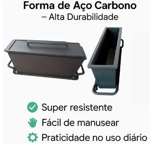 Molde Forma De Bloco Concreto Cimento