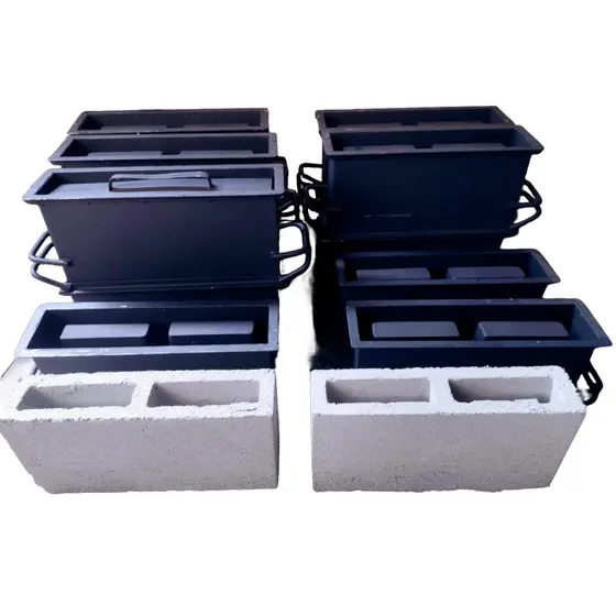 Forma Para Bloco de Concreto 9x19x39 - Tijolos C/Fundo oferta exclusiva