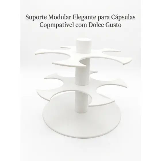 Suporte Modular Elegante para Cápsulas Compatível com Dolce Gusto