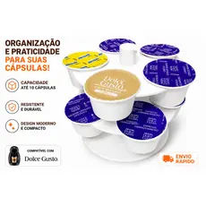 Organizador suporte Modular para Cápsulas compativel Dolce Gusto 3d premium Café com Elegância e Praticidade!