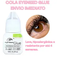 Cola Eyeneed 5ml Glue Cola baixa ardência, para extensão de cilios PROMOÇÃO