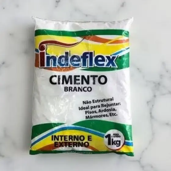 Cimento Branco Para Reparos Indeflex 1kg