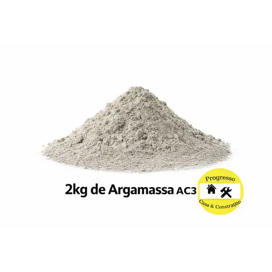 Argamassa AC3 2kg Forte Aderência Para Reparos Rápidos