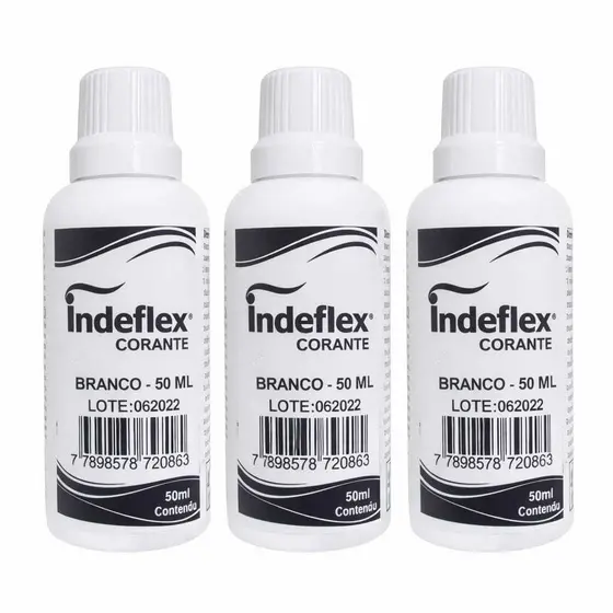 Kit com 3 Corantes Branco – Pigmento Concentrado para Tintas e Massas