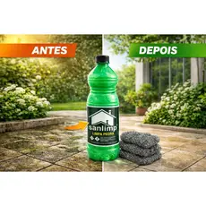 Kit Limpeza Pesada 1 Limpa Tudo + 1 Palha de Aço | Brilho e Limpeza Profunda