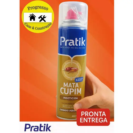Cupim Pratik 350ml – Tratamento e Proteção Contra Cupins em Madeira
