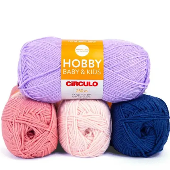 Fio Hobby Baby e Kids Circulo 100g