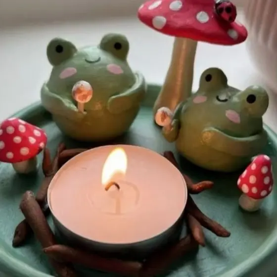 Porta-Velas Artesanais Decorativos | Modelos Exclusivos em Cerâmica Fria