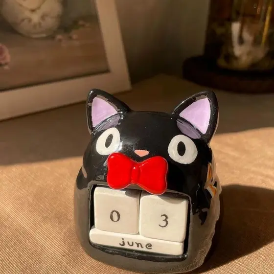 Mini Calendário de Mesa Artesanal – Calendário Decorativo Personalizado