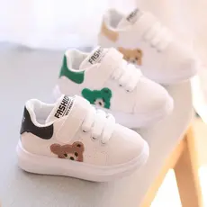 Tênis Infantil Menino Ursinho Bear Estiloso Confortavel