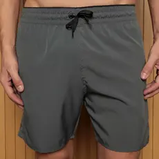 Short Praia Masculino Bermuda Short Tactel Liso Moda Verão