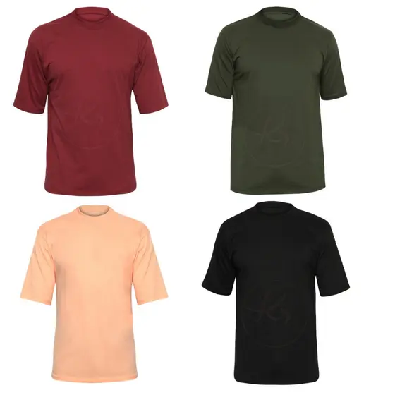 Kit 4 Camisetas Oversized Basic Streeatwaer Lisa 100% Algodão